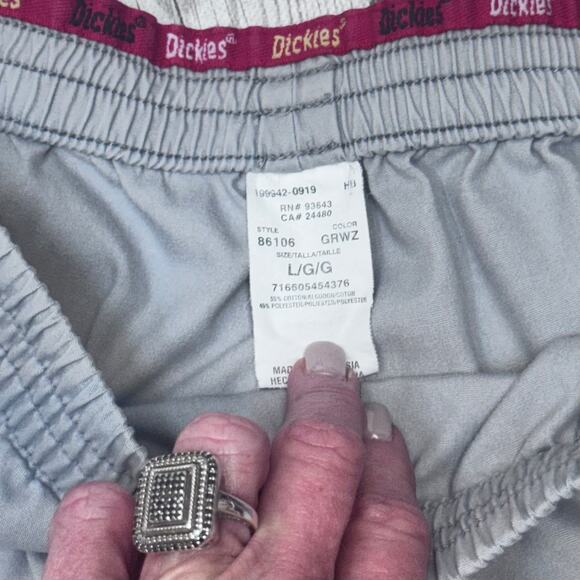 Dickies Grey Size Large Scrub Lot - Picture 2 of 6
